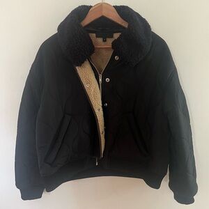 No.6 Landmark bomber jacket, sold out sz S blk